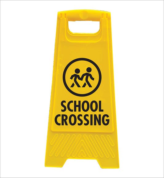 Yellow A-Frame - School Crossing