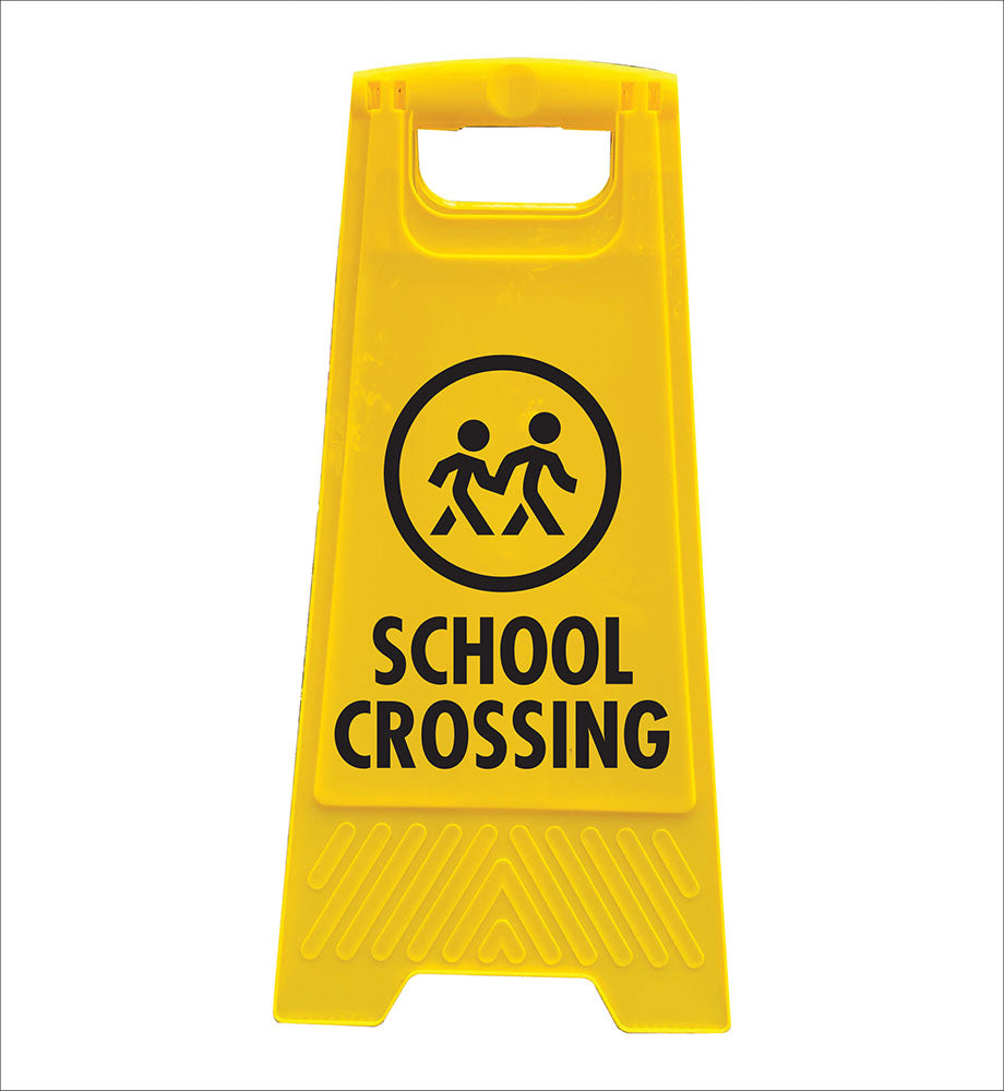 Yellow A-Frame - School Crossing