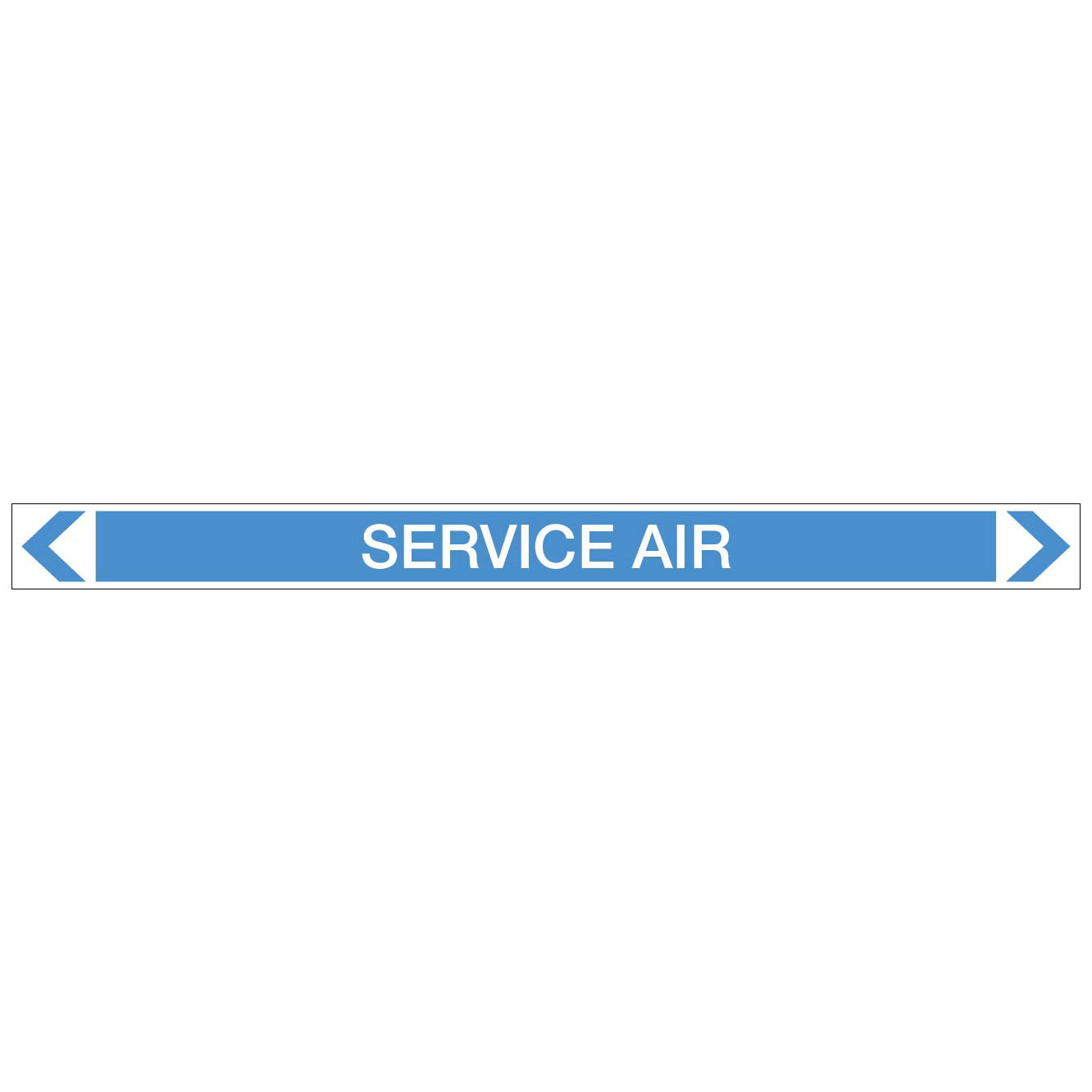 Air - Service Air - Pipe Marker Sticker