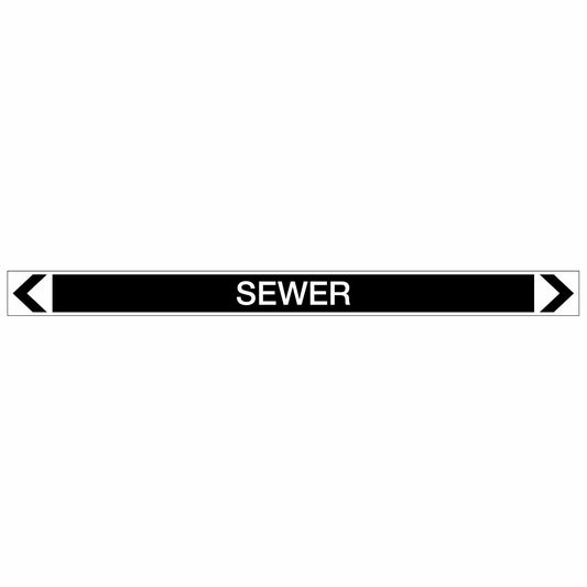 Miscellaneous - Sewer - Pipe Marker Sticker