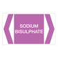Alkalis / Acids - Sodium Bisulphate - Pipe Marker Sticker