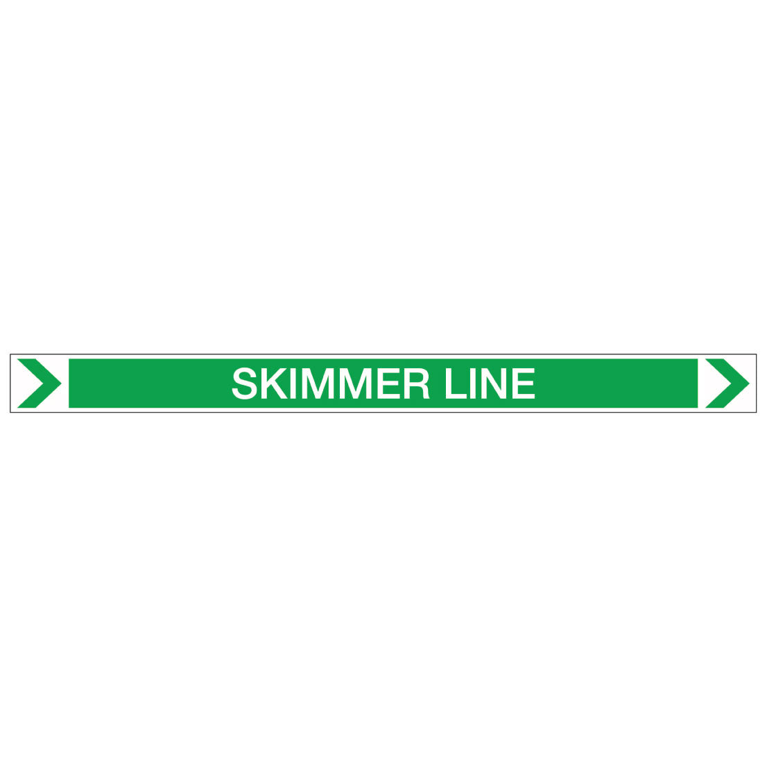 Pool/Spa - Skimmer Line (Right) - Pipe Marker Sticker