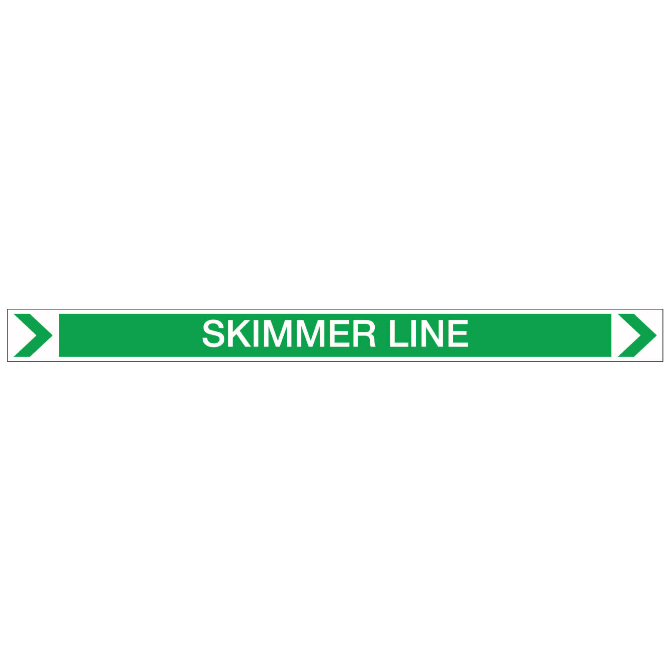 Pool/Spa - Skimmer Line (Right) - Pipe Marker Sticker