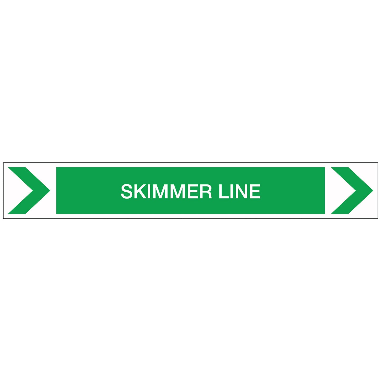 Pool/Spa - Skimmer Line (Right) - Pipe Marker Sticker