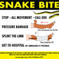 First Aid Snake Bite Kit Bundle