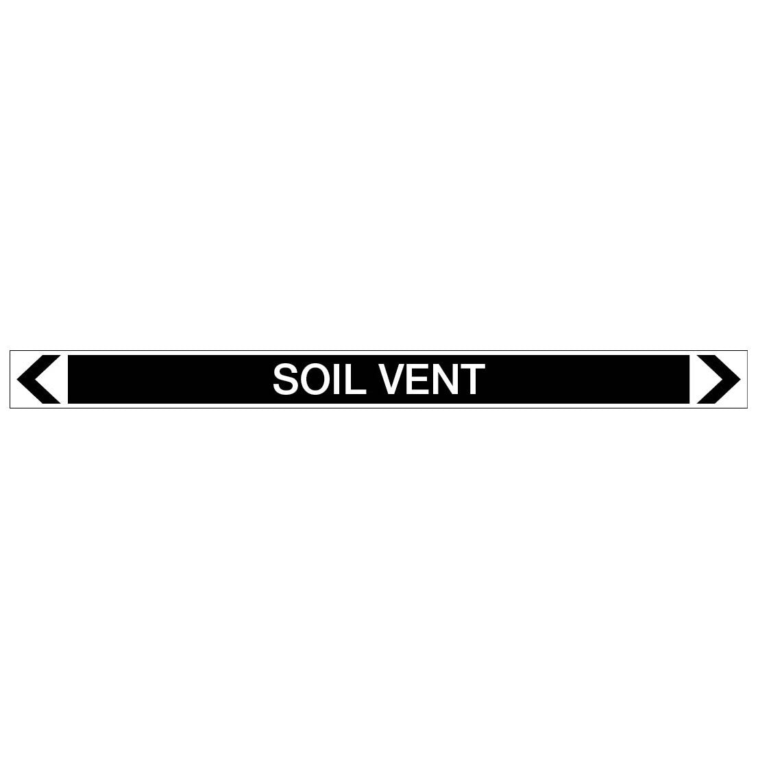 Miscellaneous - Soil Vent - Pipe Marker Sticker