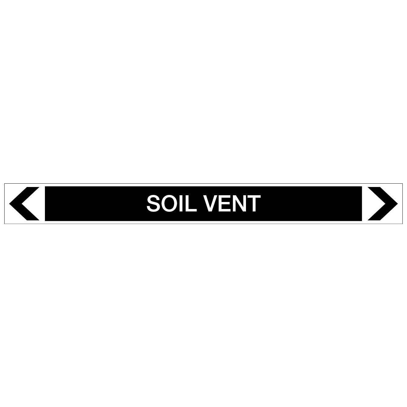 Miscellaneous - Soil Vent - Pipe Marker Sticker