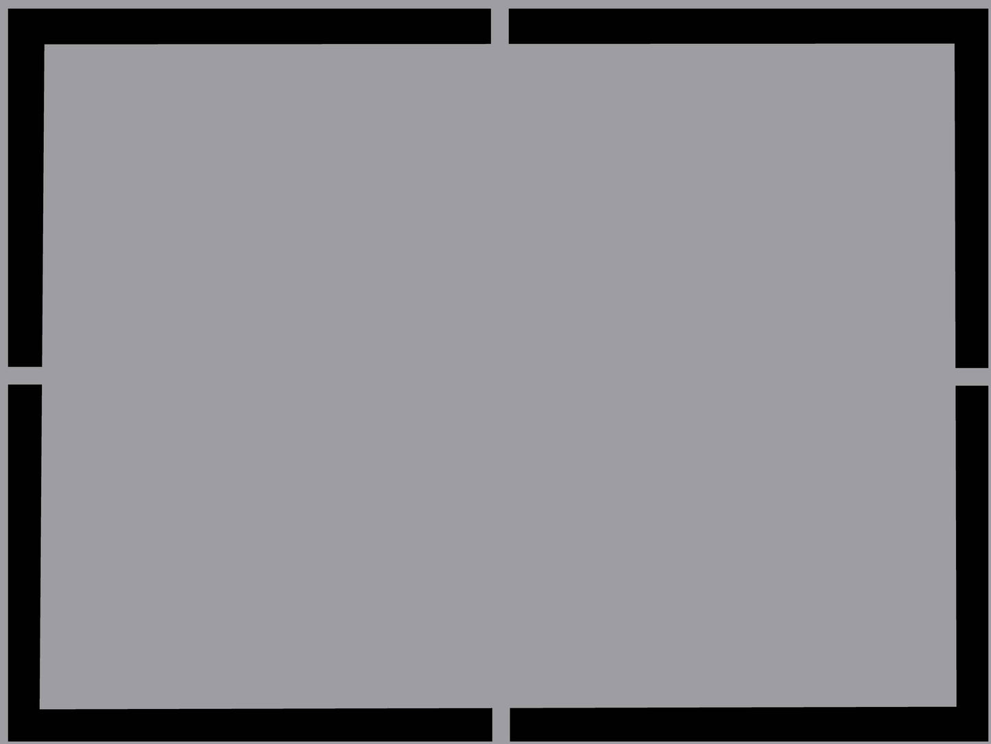 Outline - Aluminium Composite Stencil