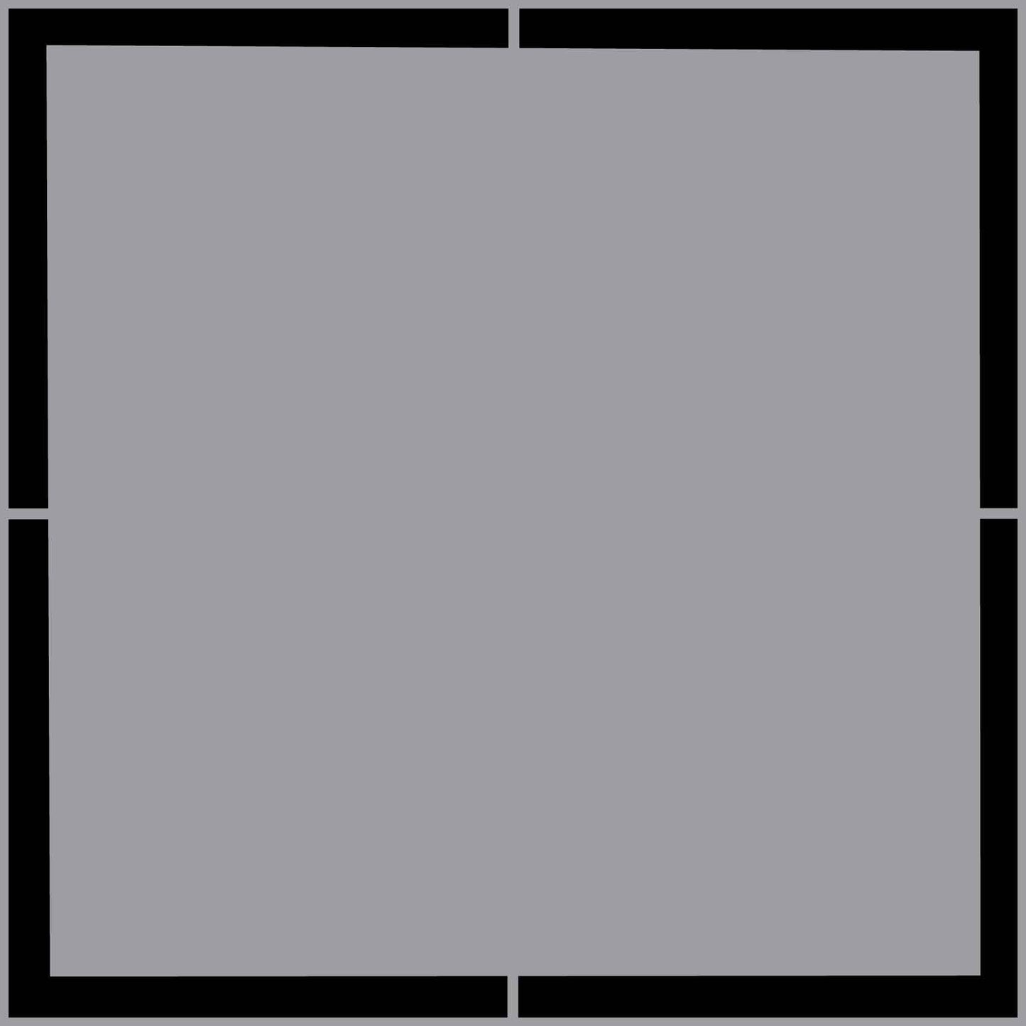 Outline - Aluminium Composite Stencil