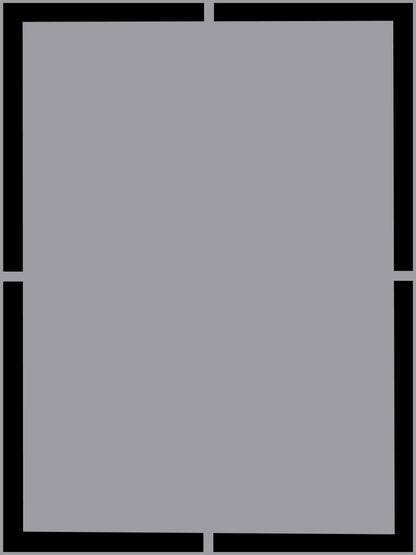 Outline - Aluminium Composite Stencil