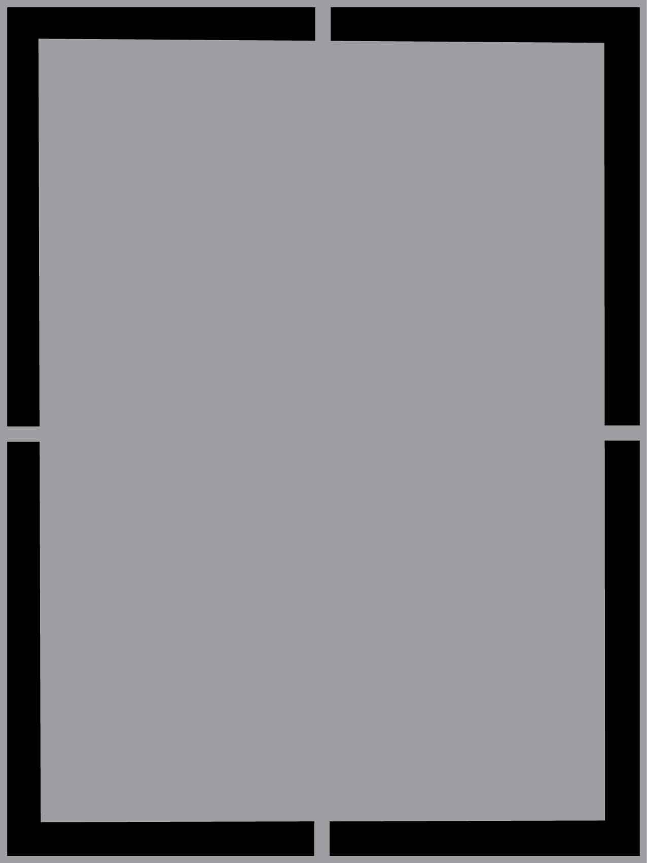 Outline - Aluminium Composite Stencil