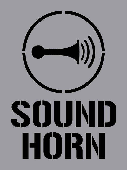 Sound Horn - Aluminium Composite Stencil