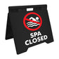 Spa Closed Icon - Evarite A-Frame Sign