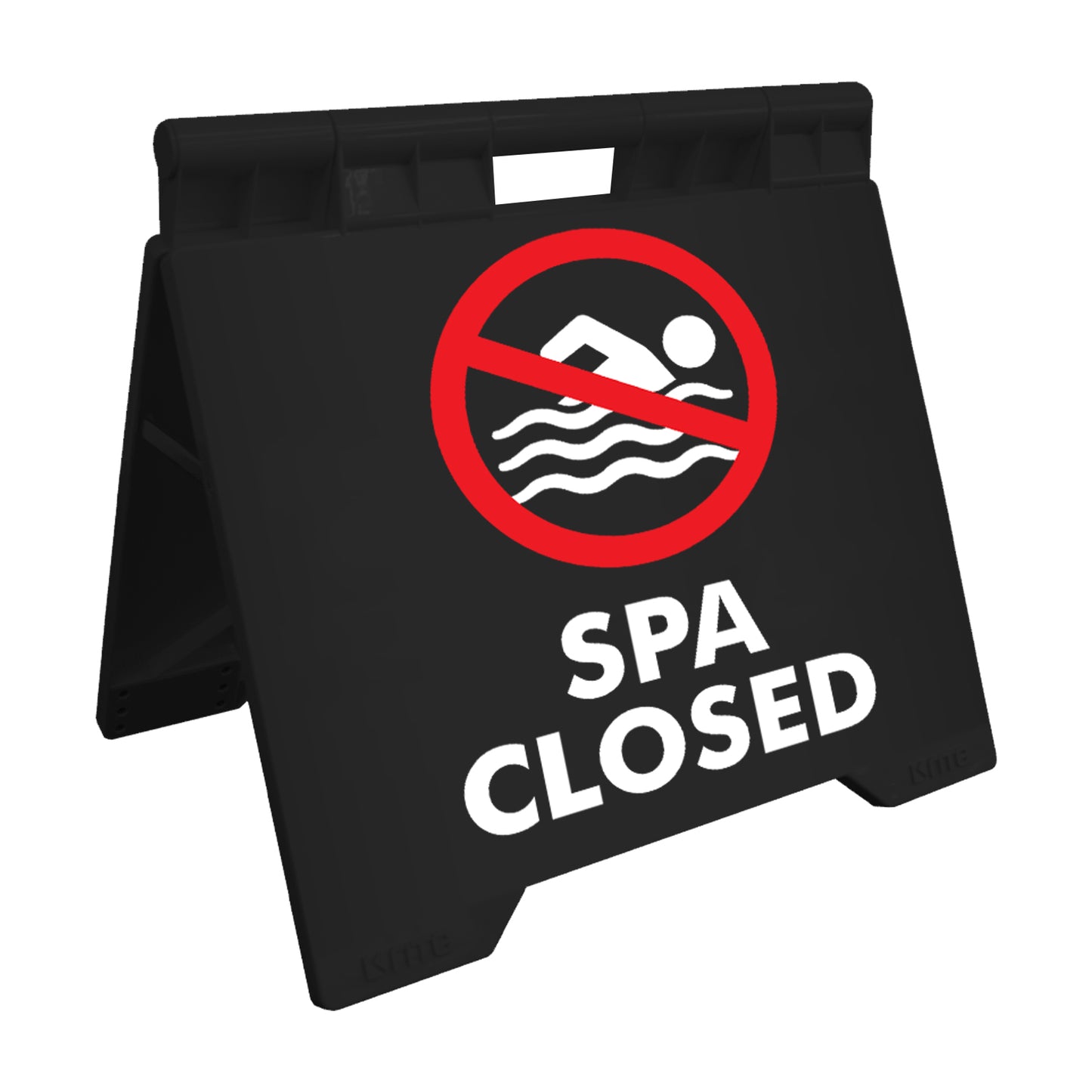 Spa Closed Icon - Evarite A-Frame Sign