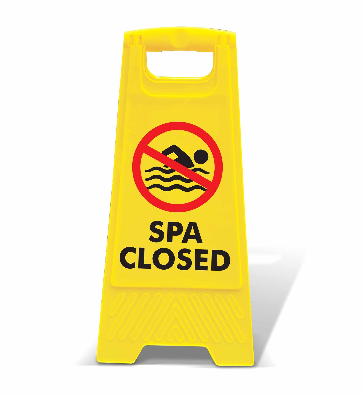 Yellow A-Frame - Spa Closed Icon