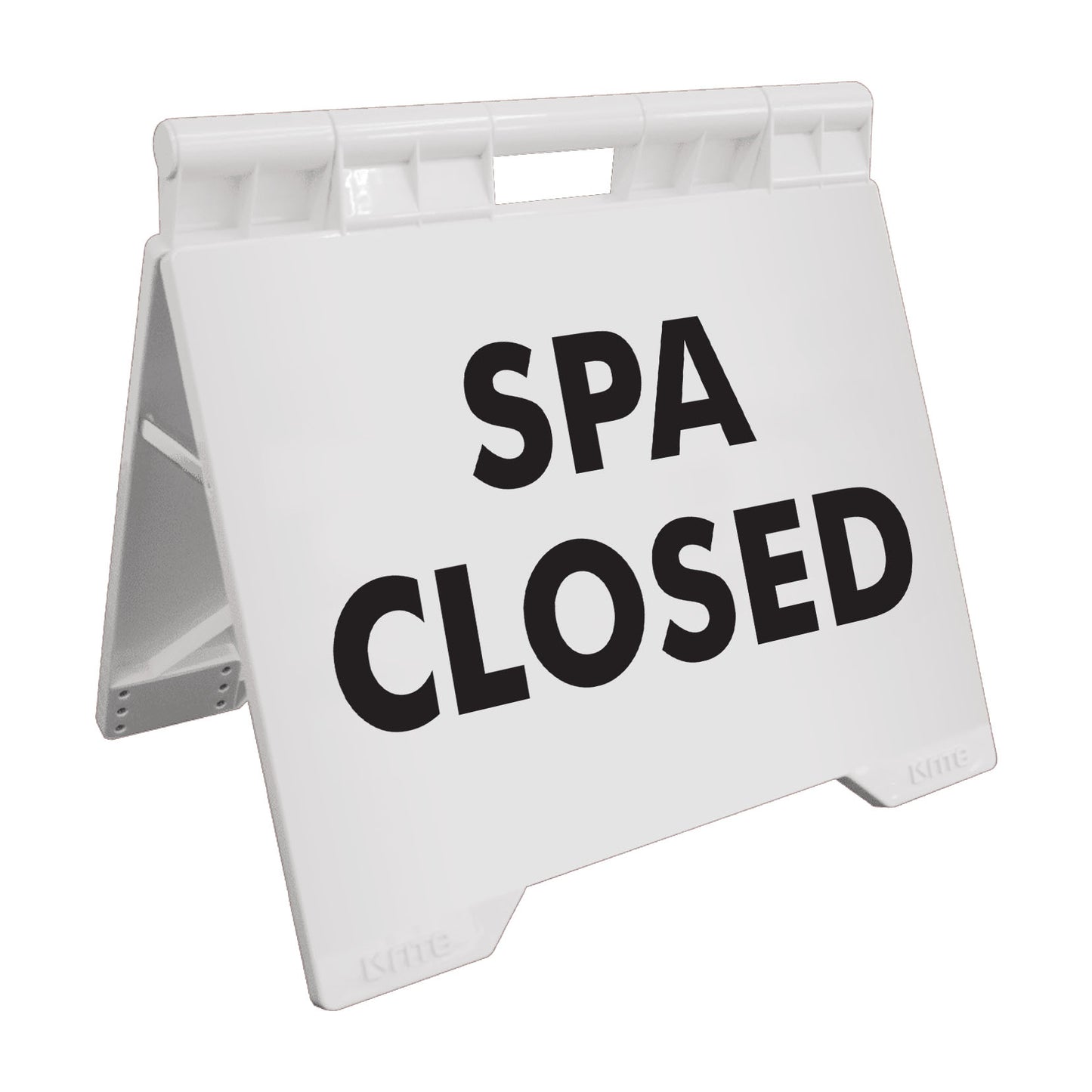 Spa Closed - Evarite A-Frame Sign