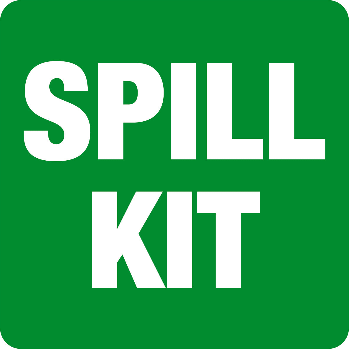 Spill Kit Vehicle Sticker