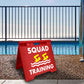 Squad Training - Evarite A-Frame Sign