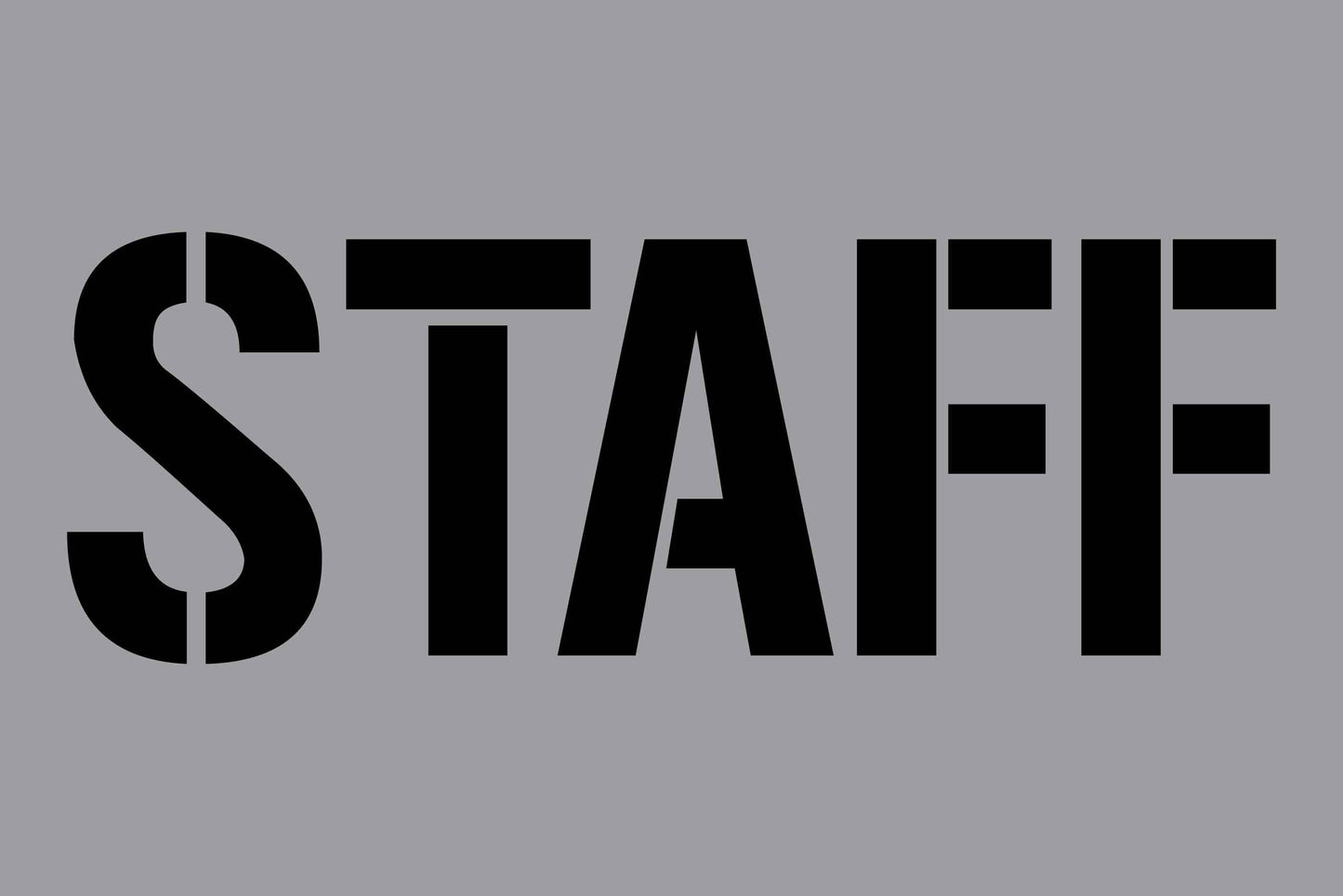 Staff - Aluminium Composite Stencil