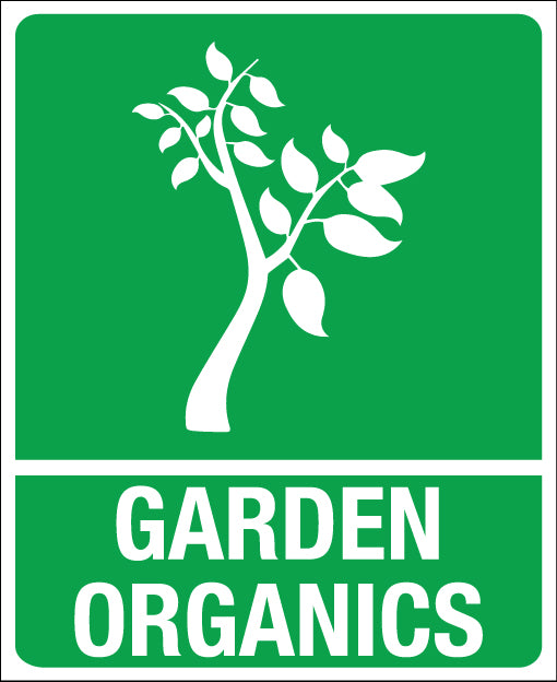 Standard Garden Organics Wheelie Bin Stickers