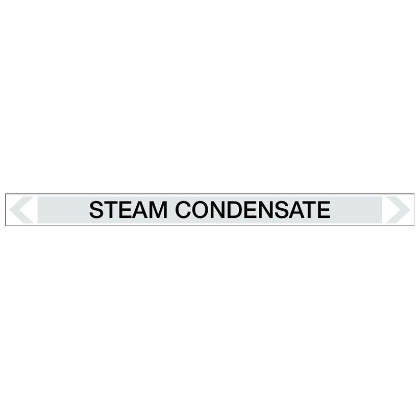 Steam - Steam Condensate - Pipe Marker Sticker – New Signs