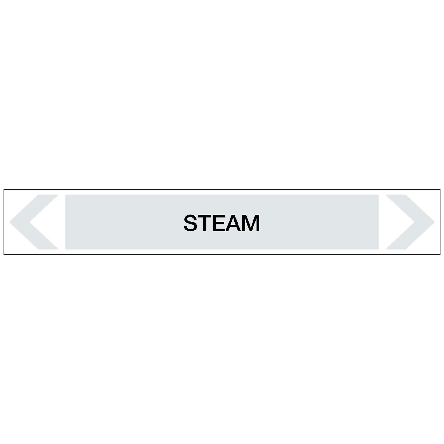 Steam - Steam - Pipe Marker Sticker