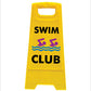 Yellow A-Frame - Swim Club