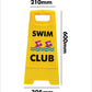 Yellow A-Frame - Swim Club