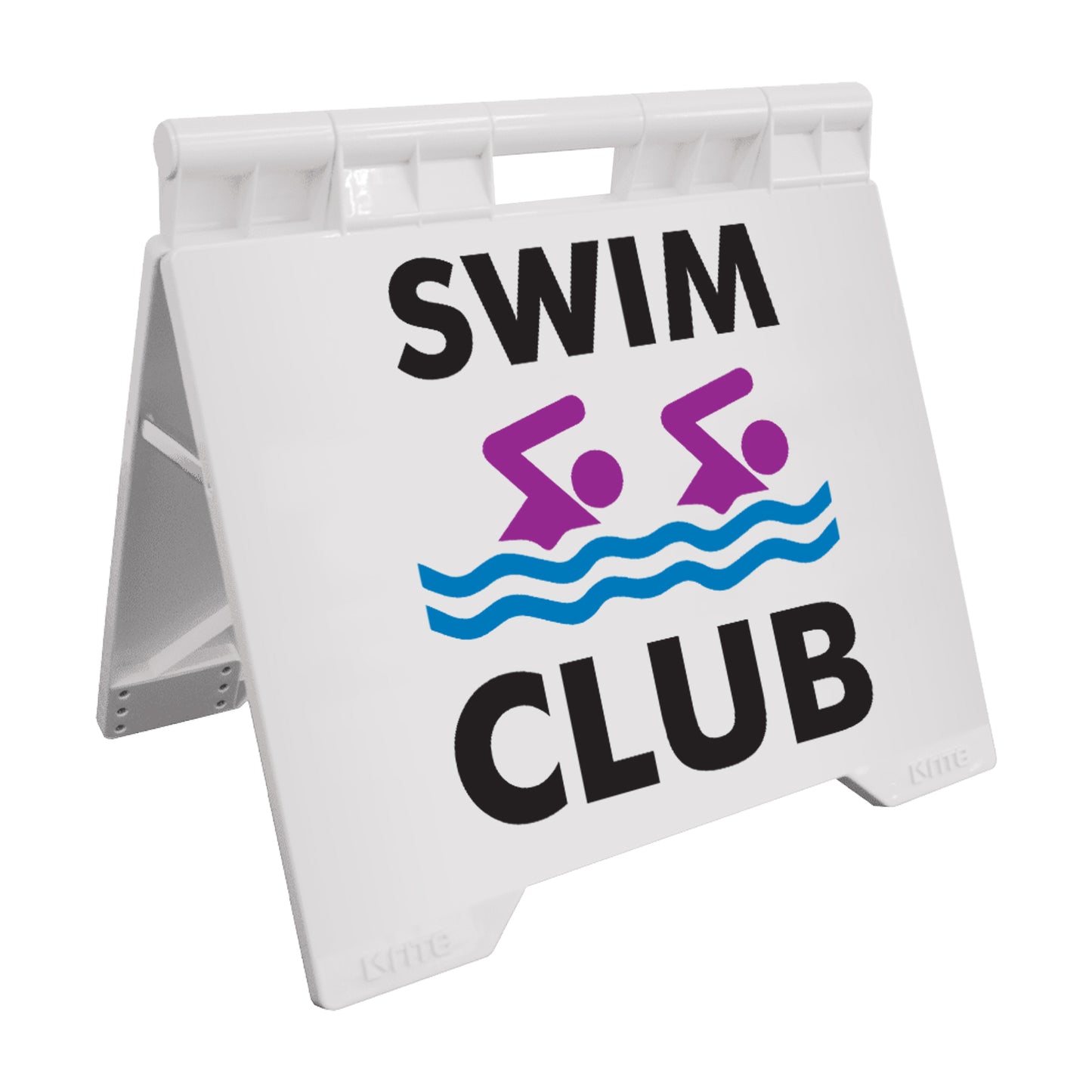 Swim Club - Evarite A-Frame Sign