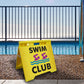 Swim Club - Evarite A-Frame Sign