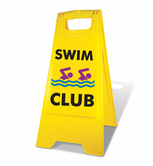 Yellow A-Frame - Swim Club