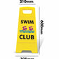 Yellow A-Frame - Swim Club