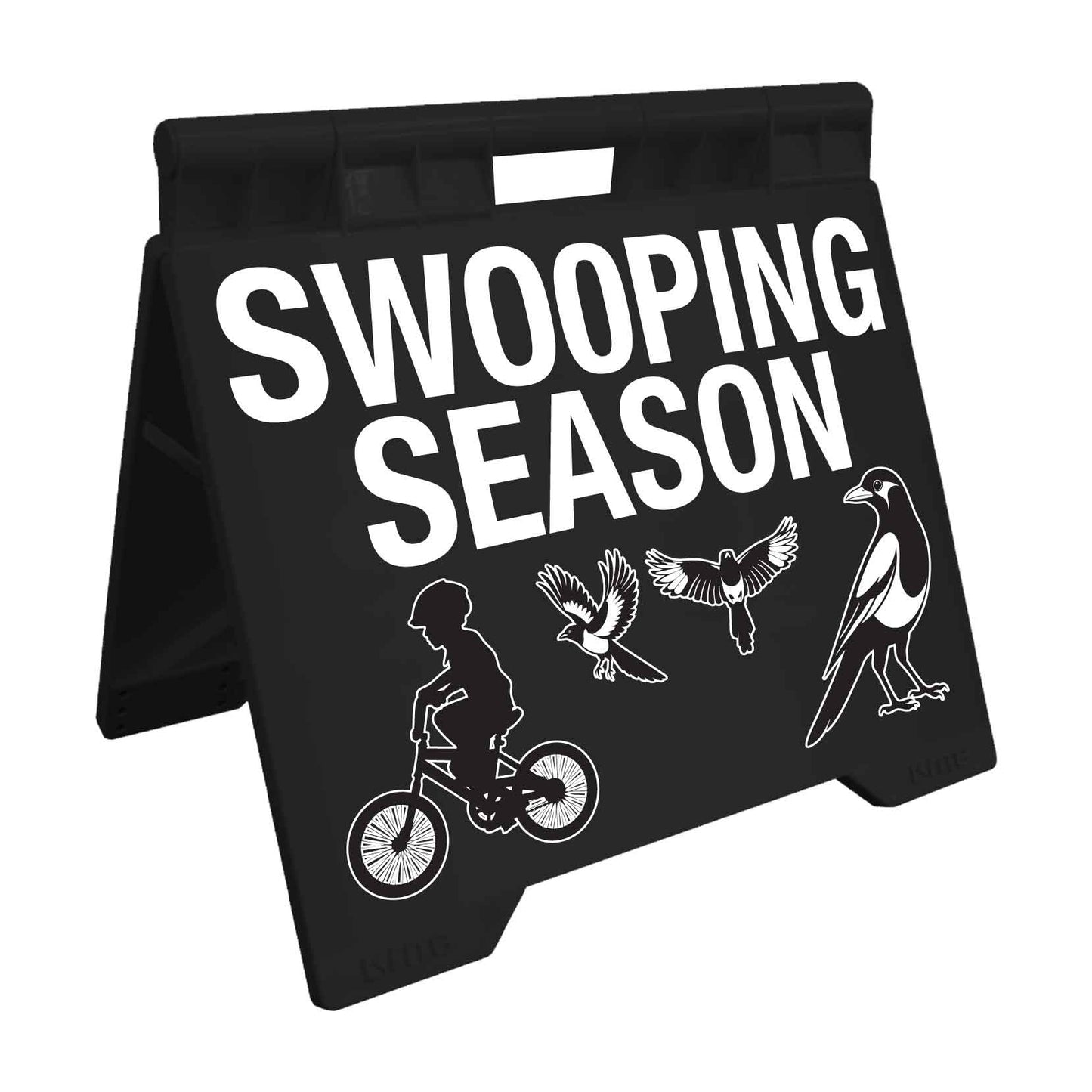 Swooping Season - Evarite A-Frame Sign