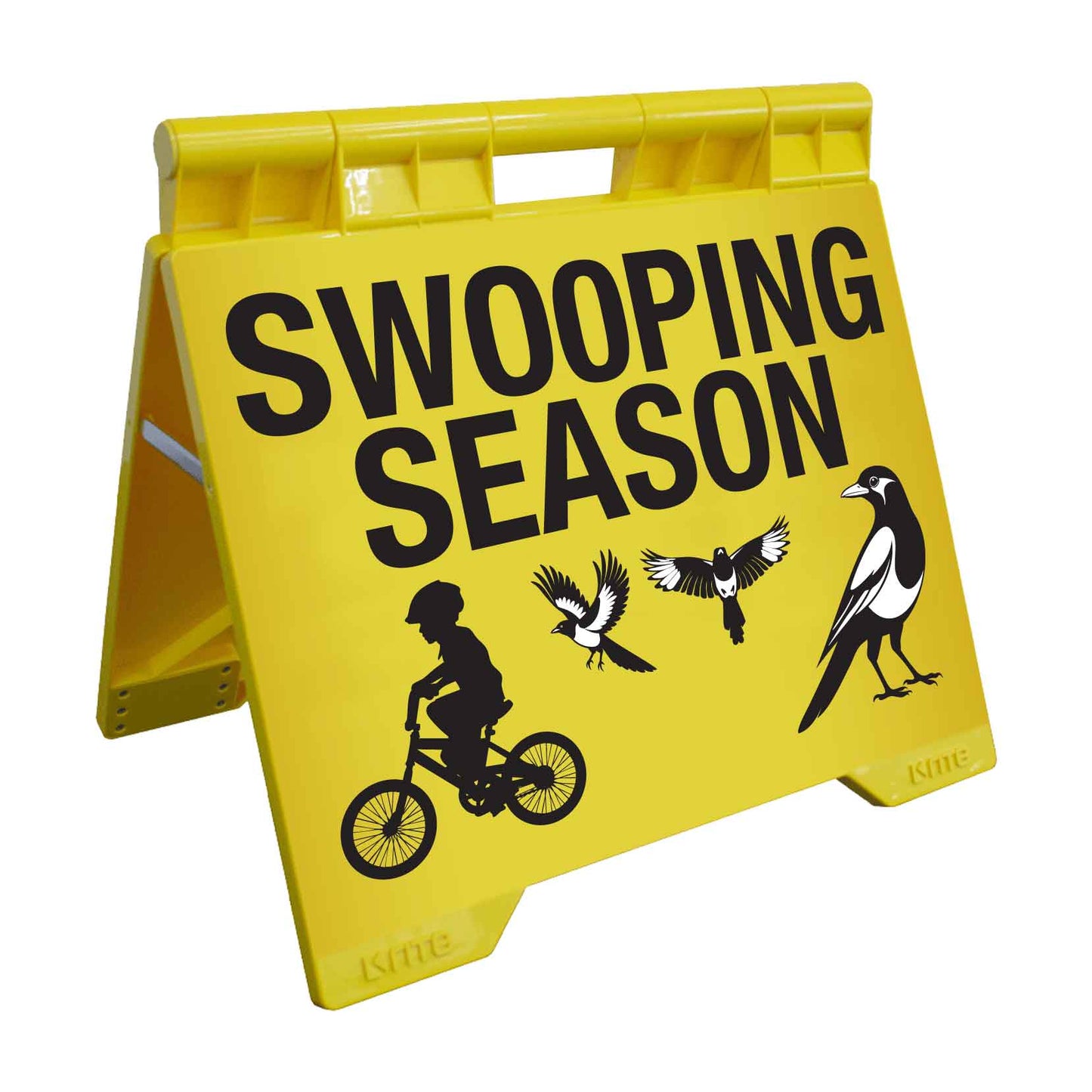 Swooping Season - Evarite A-Frame Sign