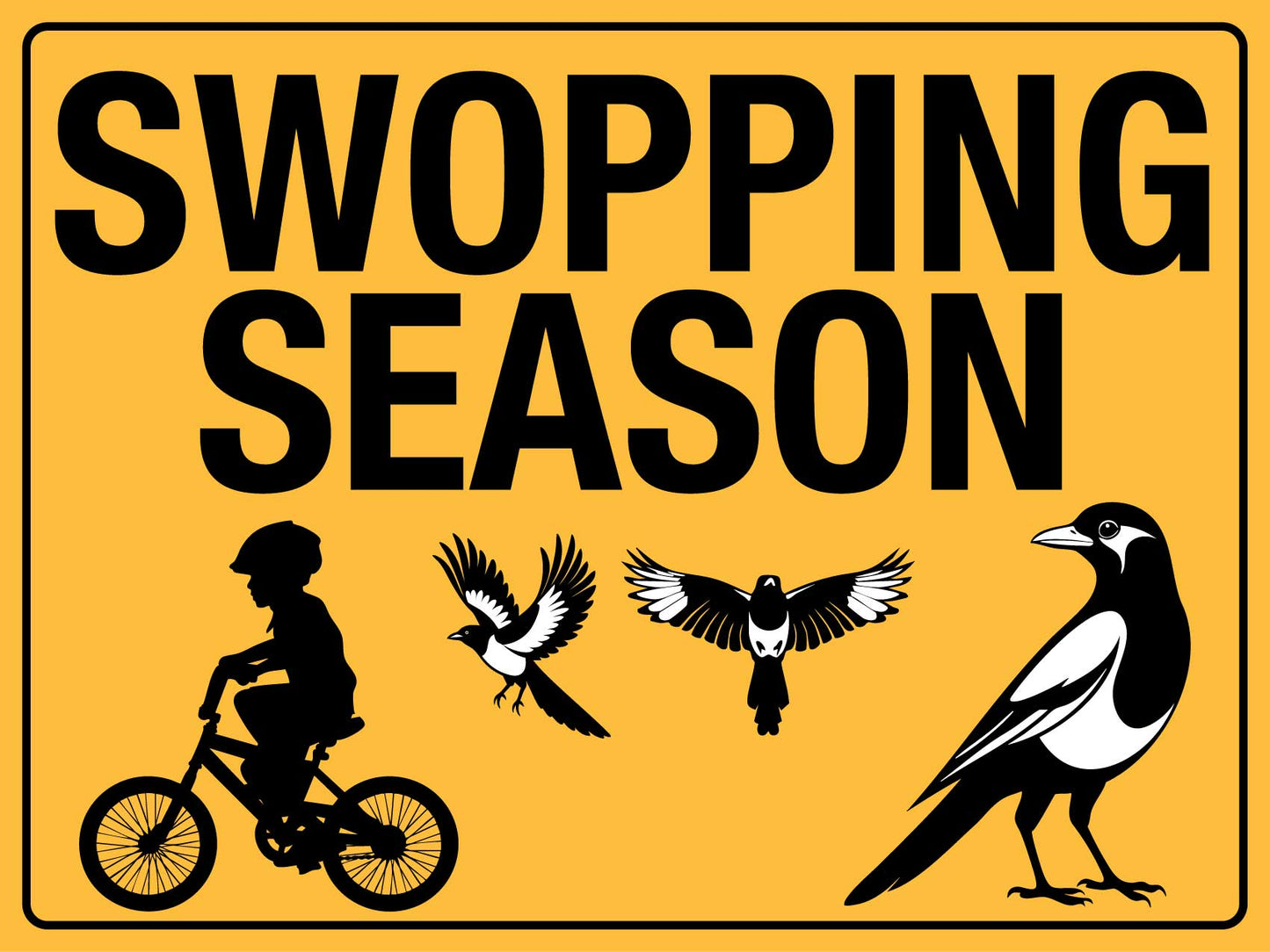 Swopping Season Sign