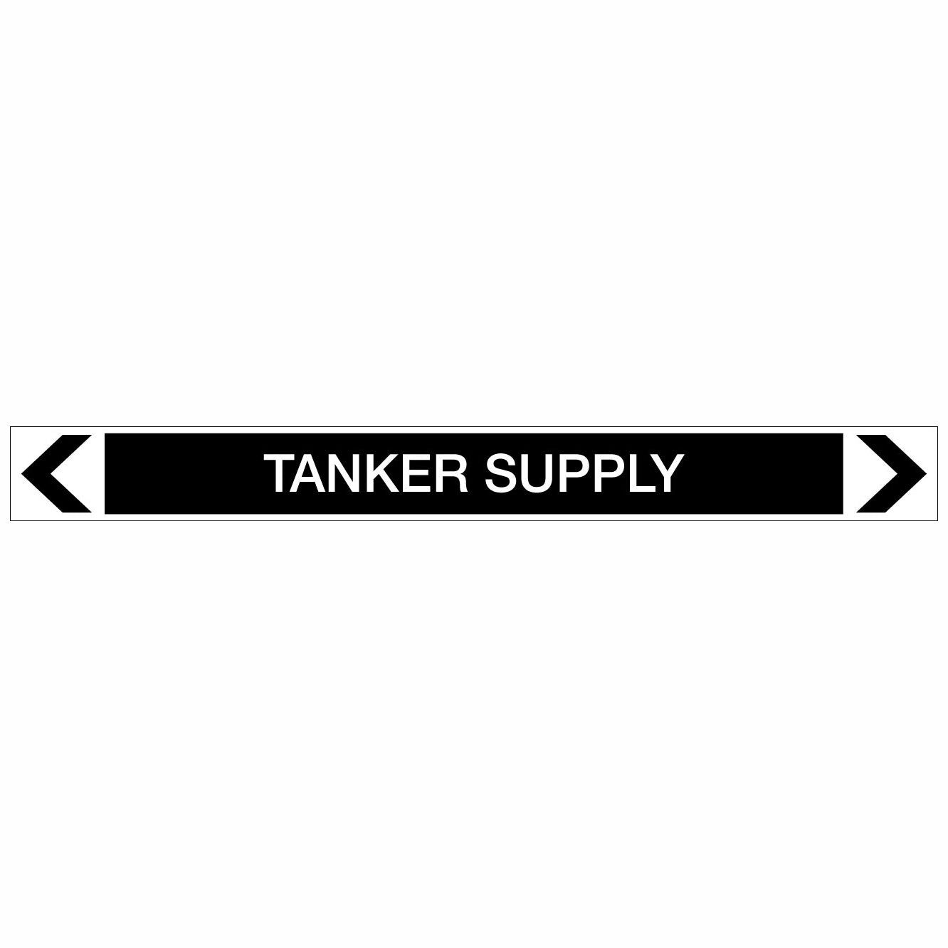 Miscellaneous - Tanker Supply - Pipe Marker Sticker
