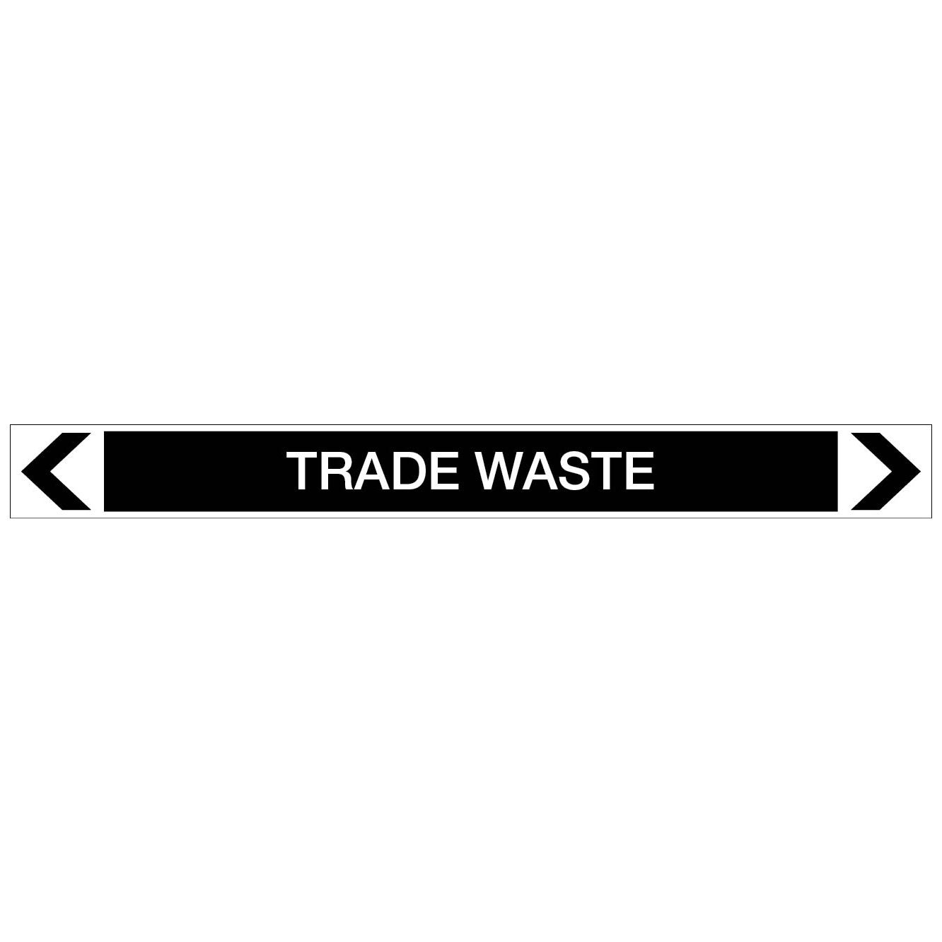 Miscellaneous - Trade Waste - Pipe Marker Sticker