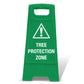 Green A-Frame - Tree Protection Zone