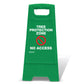 Green A-Frame - Tree Protection Zone No Access Custom