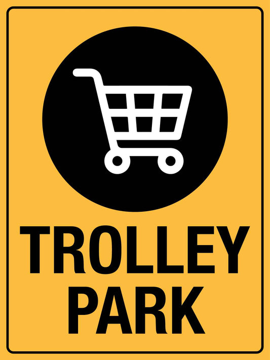 Trolley Park Sign