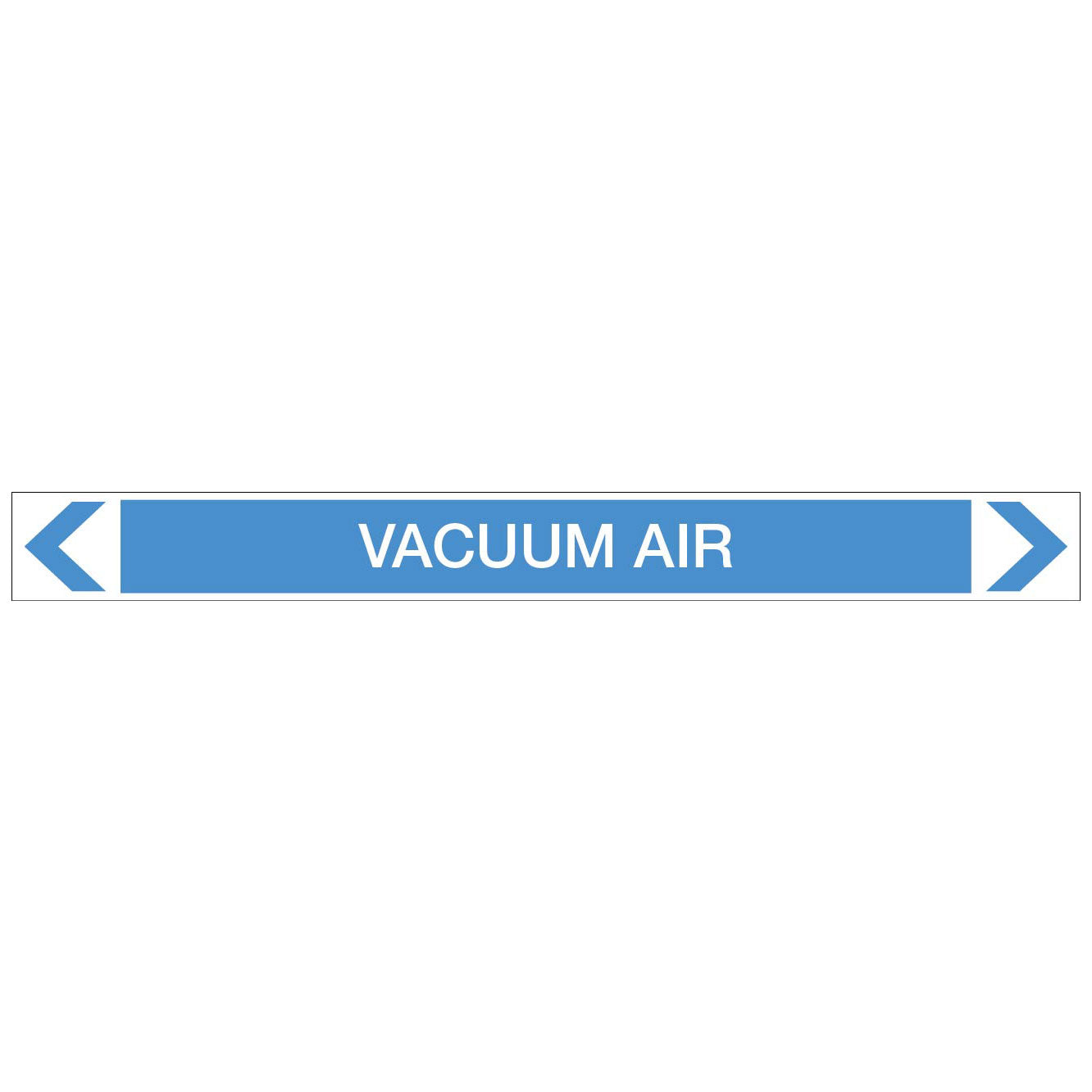 Air - Vacuum Air - Pipe Marker Sticker