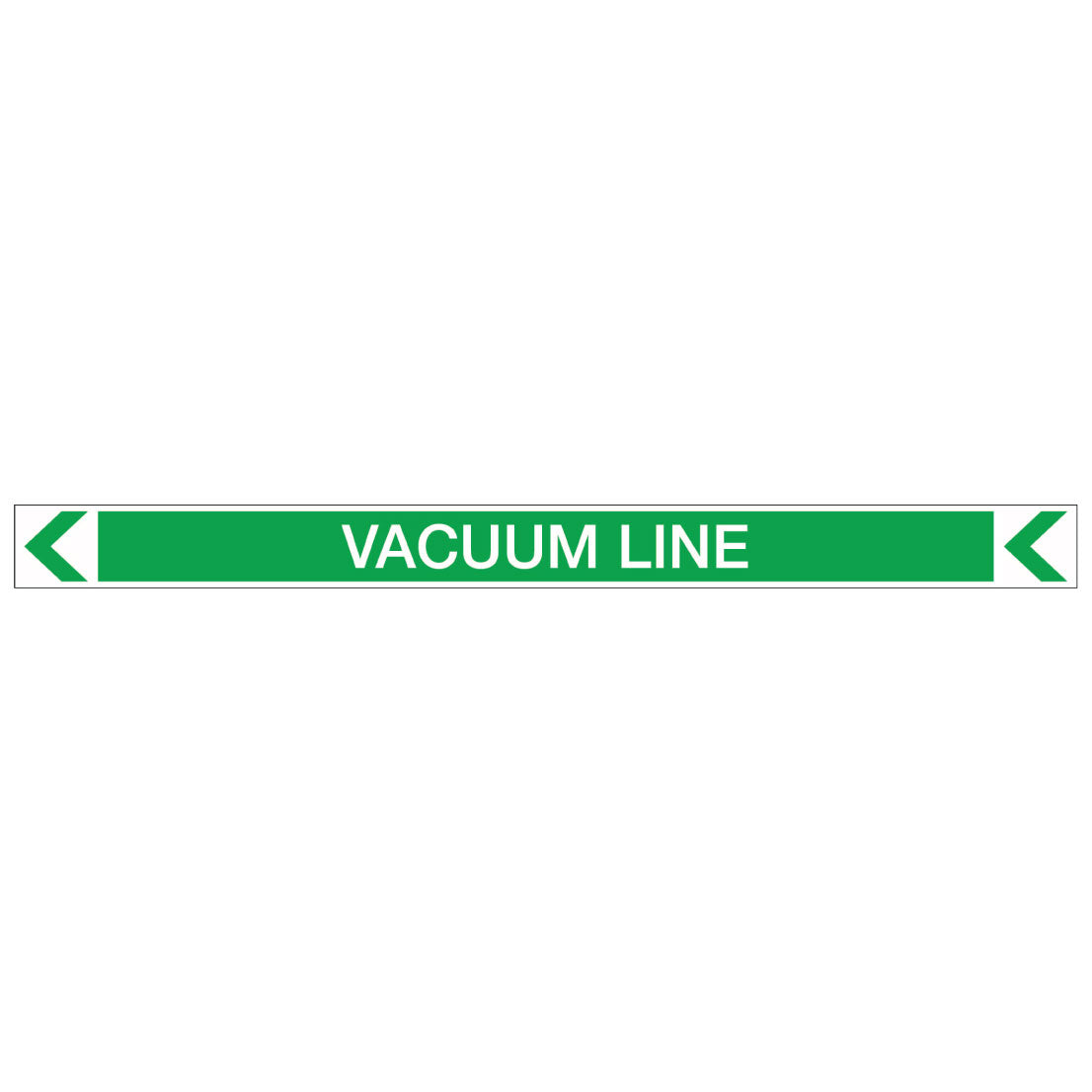 Pool/Spa - Vacuum Line (Left) - Pipe Marker Sticker