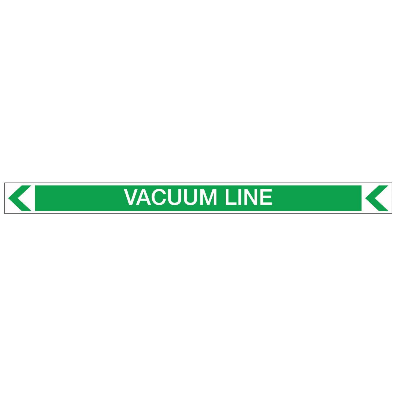 Pool/Spa - Vacuum Line (Left) - Pipe Marker Sticker