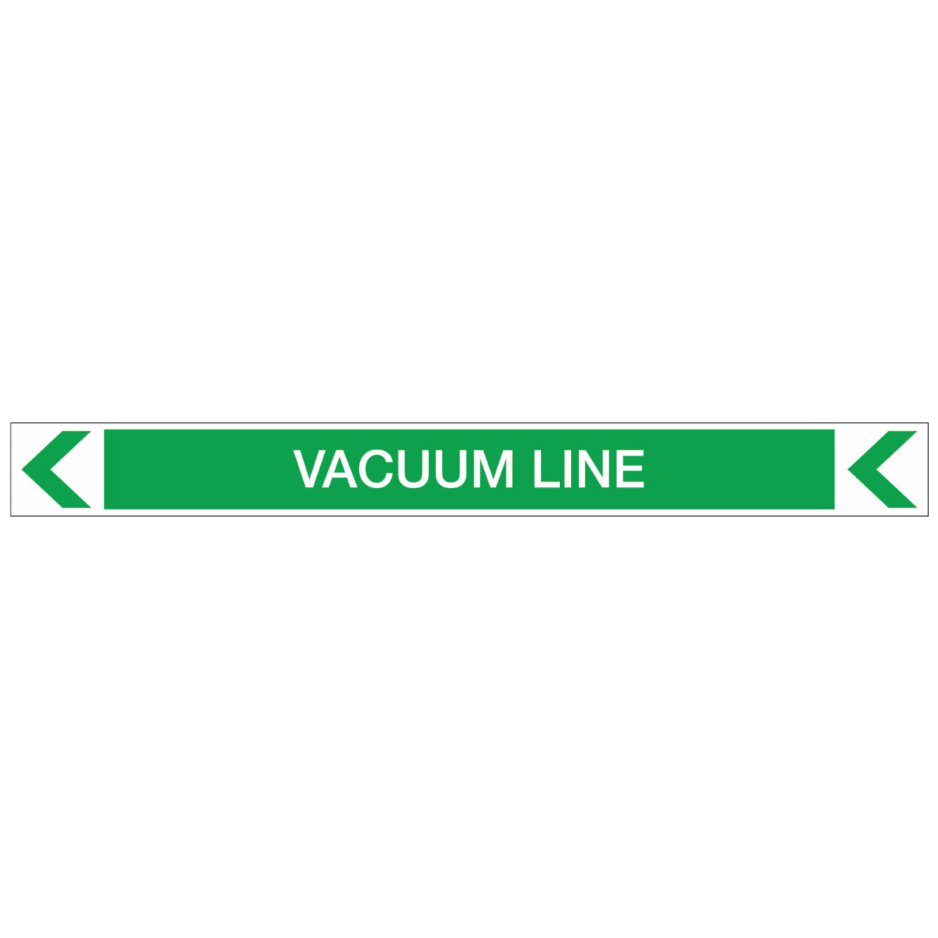 Pool/Spa - Vacuum Line (Left) - Pipe Marker Sticker