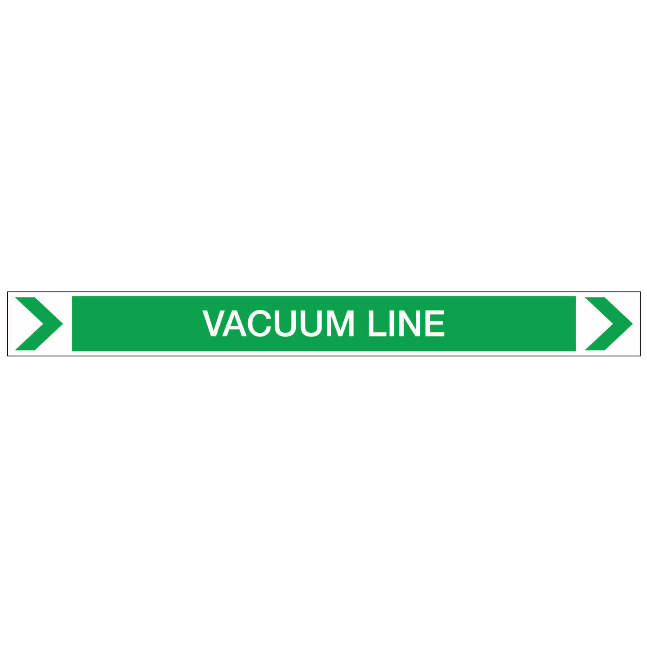 Pool/Spa - Vacuum Line (Right) - Pipe Marker Sticker