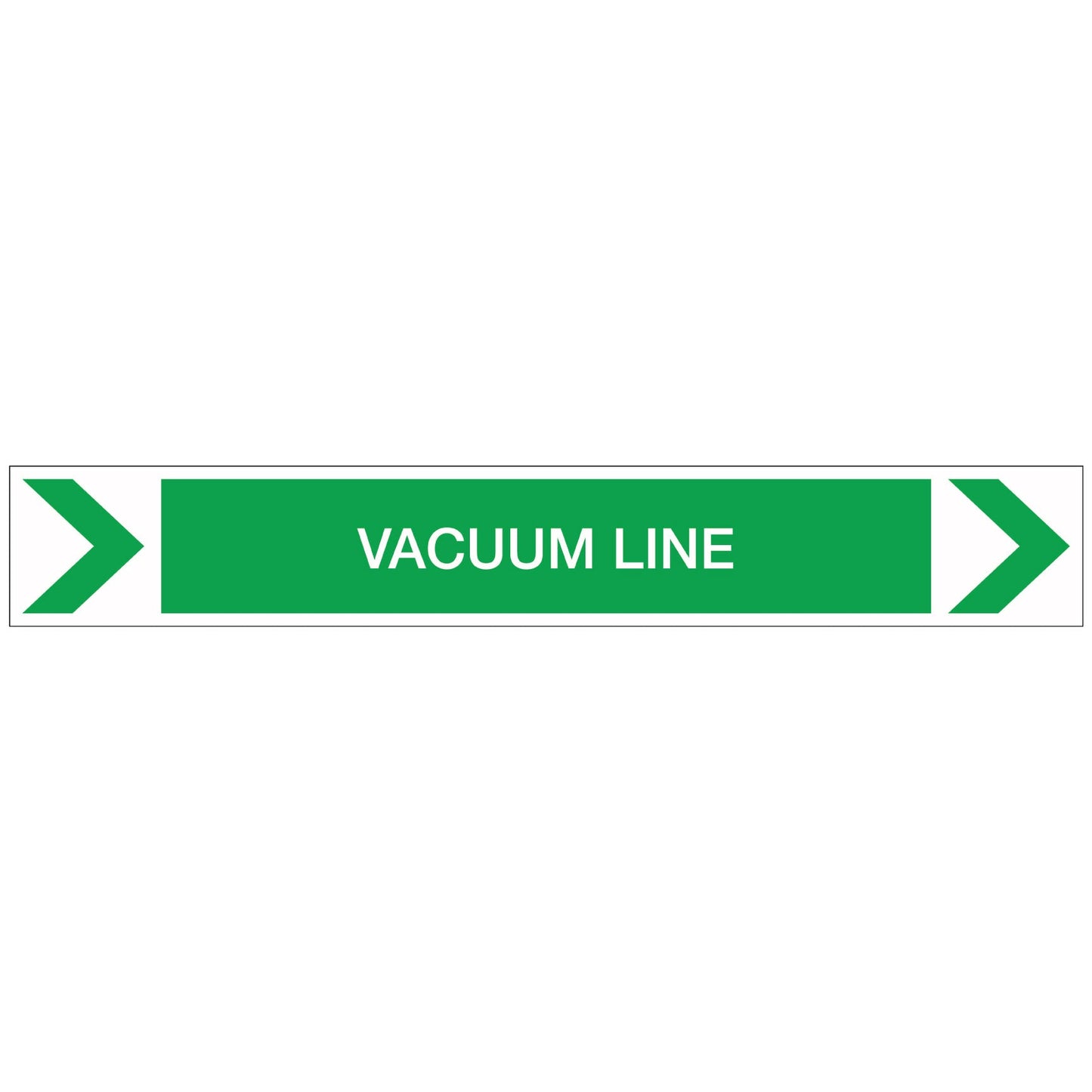 Pool/Spa - Vacuum Line (Right) - Pipe Marker Sticker