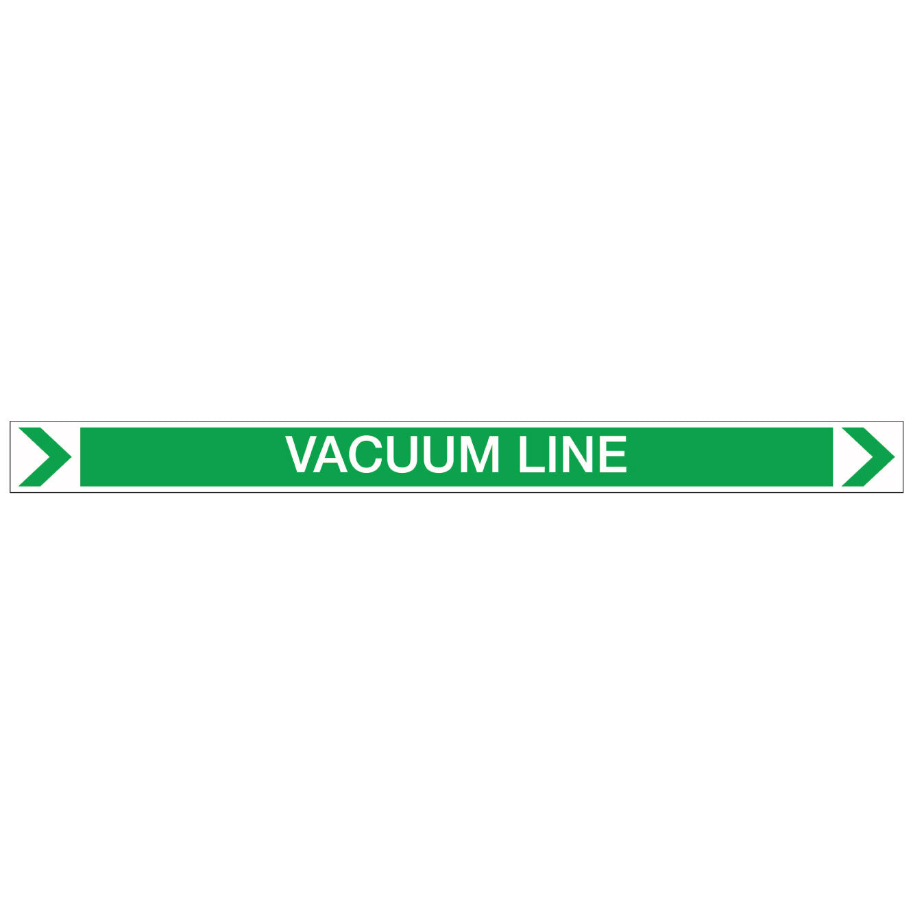 Pool/Spa - Vacuum Line (Right) - Pipe Marker Sticker