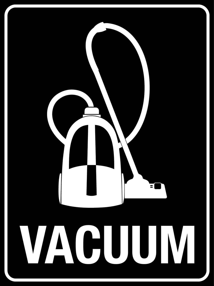 Vacuum Sign New Signs