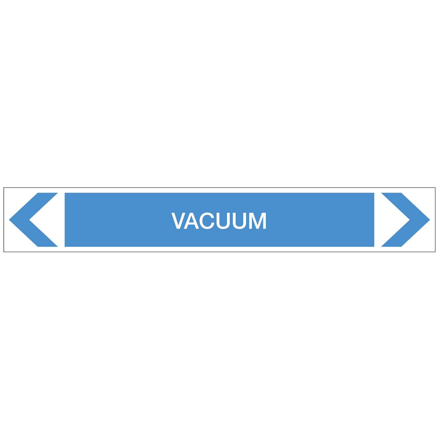 Air - Vacuum - Pipe Marker Sticker