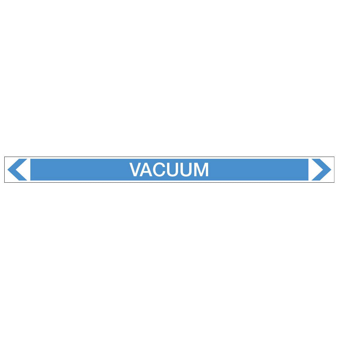 Air - Vacuum - Pipe Marker Sticker